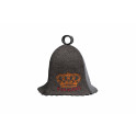 Gorro de sauna - KARALIENĖ, gris - 0