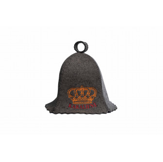 Gorro de sauna - KARALIENĖ, gris