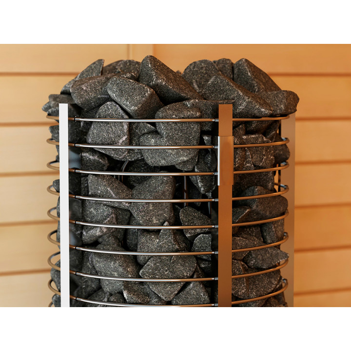 Calentador de sauna eléctrico – SAWOTEC Tower, sin unidad de control