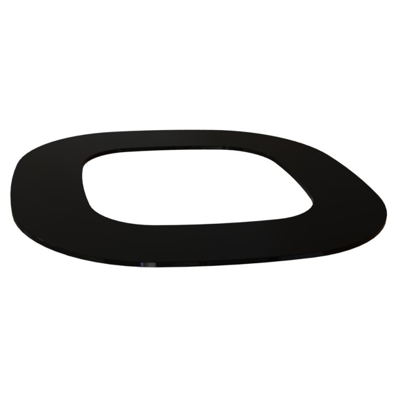 Brida de empotrar - HELO Himalaya, vidrio negro