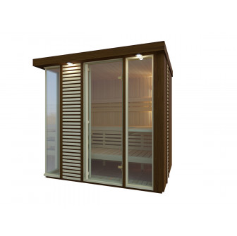 Cabina de sauna Leili Exclusive, 150x180cm