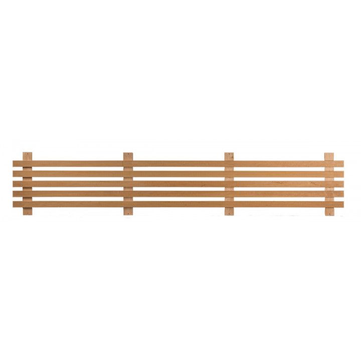 Banco modular para sauna STANDART, aliso