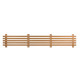 Banco modular para sauna STANDART, aliso