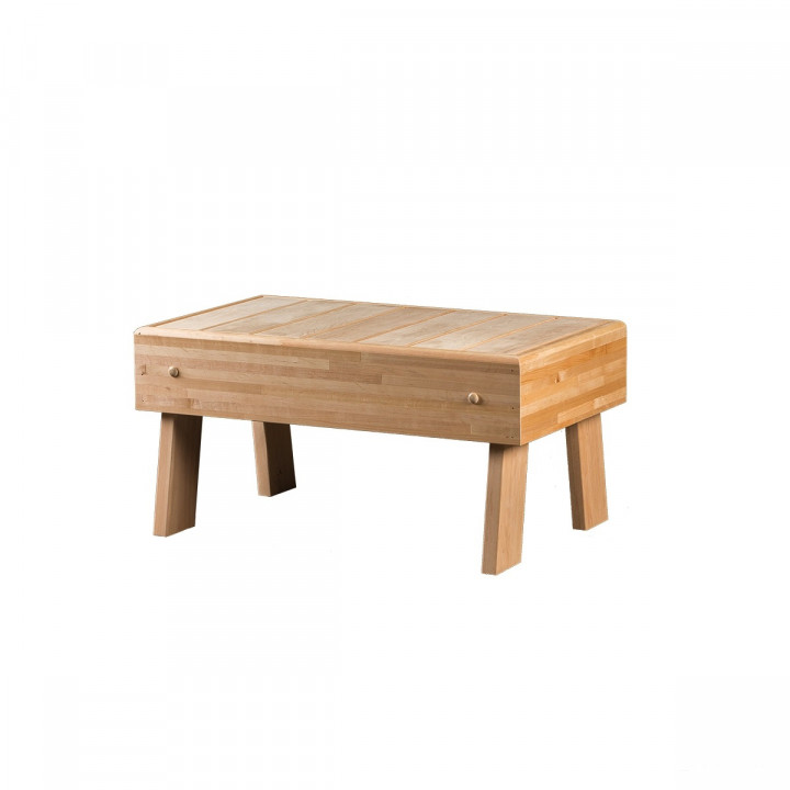 Banco modular para sauna STANDART, aliso