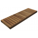 Banco de sauna modular STANDART, termo-álamo temblón
