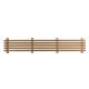 Banco de sauna modular STANDART, termo-álamo temblón