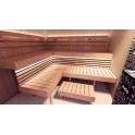 Banco de sauna modular OPTIMAL, Aliso - 1