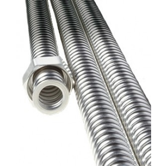 Tubo de acero inoxidable galvanizado Sauflex para vapor