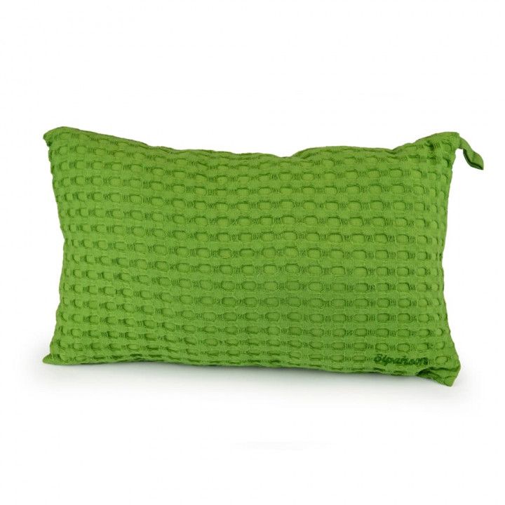 Almohada aromática de lino para sauna, menta
