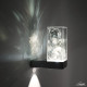 Lámpara LED transparente CARIITTI Toive con cristales