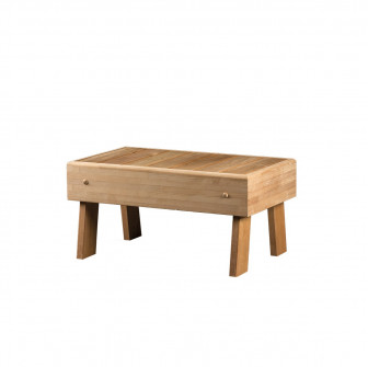 Banco de sauna - escalera HS 1, termo-álamo temblón