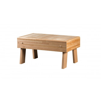 Banco de sauna - escalera HS 1, aliso