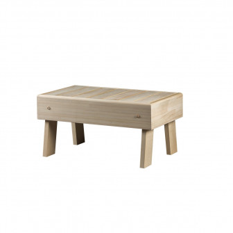 Banco de sauna - escalera HS 1, álamo temblón