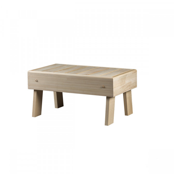 Banco de sauna - escalera HS 1, álamo temblón