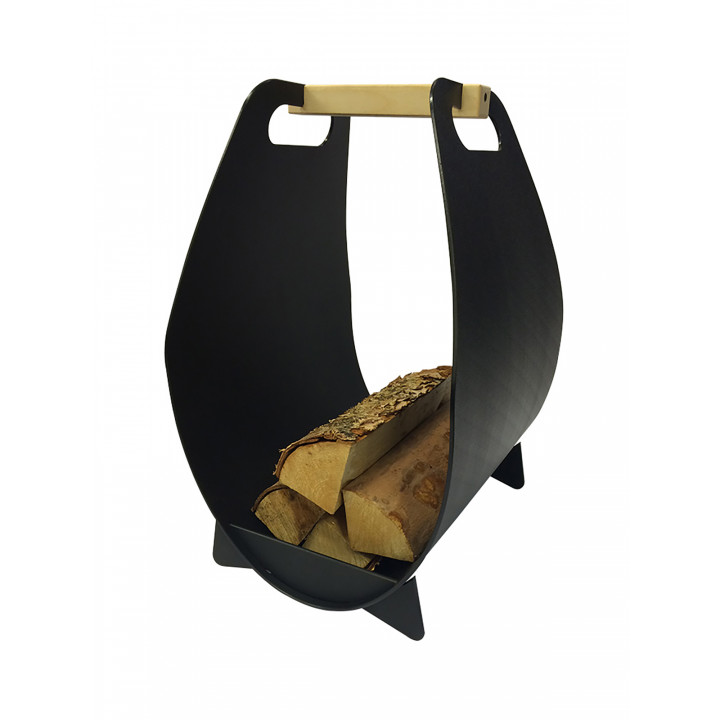 Cesta para leña