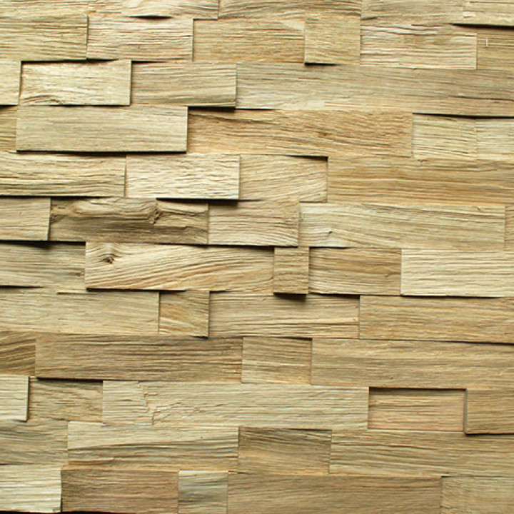 RUTA 58 Paneles decorativos de madera de roble