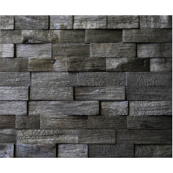 Panel decorativo de madera Impressa Charred Oak 