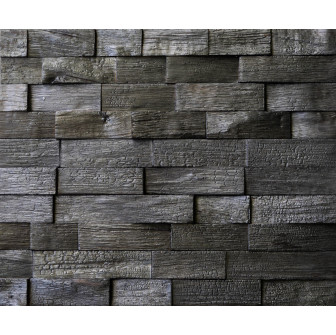 Paneles decorativos de madera IMPRESSA, roble carbonizado