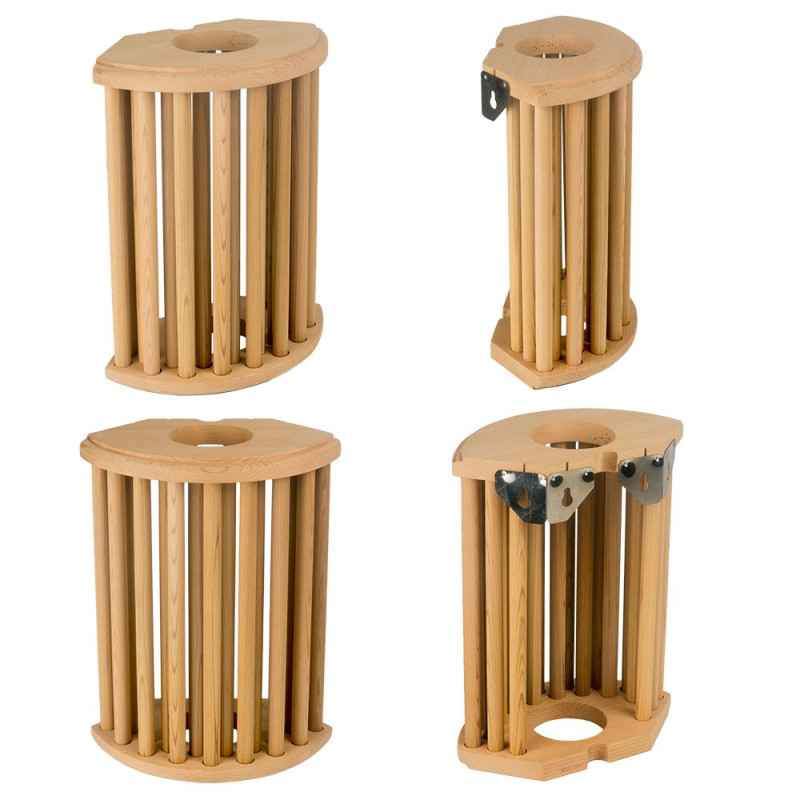 Tapa de lámpara SAWO 915-VD, cedro