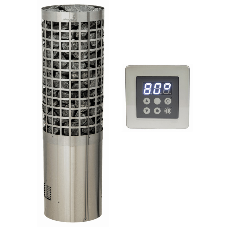 Calentador de sauna eléctrico - MAGNUM Ruutu C 6,6 kW