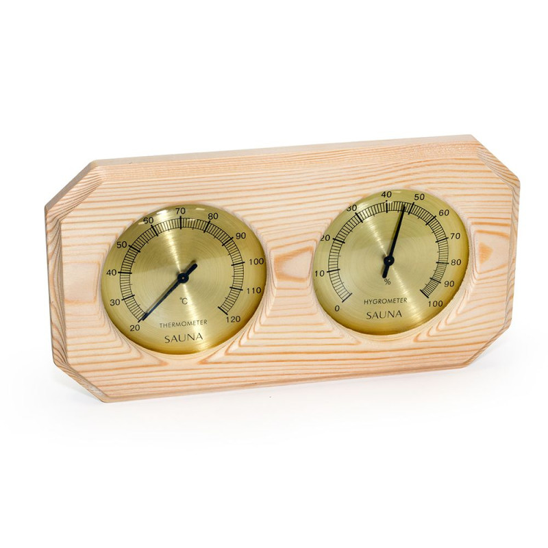 Termohigrómetro SAUFLEX, horizontal, octogonal