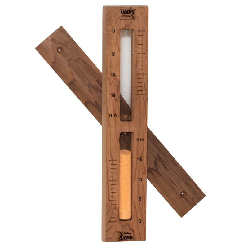Temporizador de arena SAWO 553-D, cedro