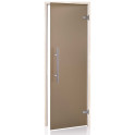 Puertas de sauna de vidrio AD PREMIUM LIGHT, vidrio mate - 3
