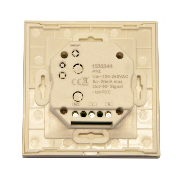 Panel de control LED RGB CARIITTI