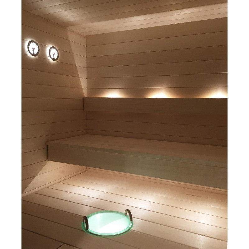 Juego de iluminación LED para sauna CARIITTI, 2700K
