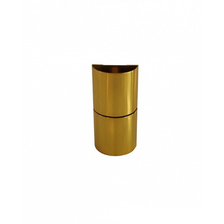 Aplique de pared CARIITTI SX, chapado en oro.