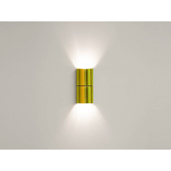 Aplique de pared CARIITTI SX, chapado en oro.