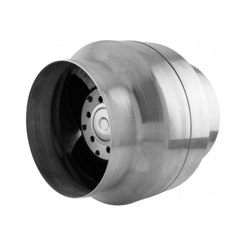 Ventilador para sauna VOK-T 150°C, 135/Ø100mm, con válvula antirretorno