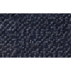 Piedras decorativas de pared GS-DELOS, color negro 
