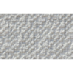 Piedras decorativas de pared GS-DELOS, color blanco 