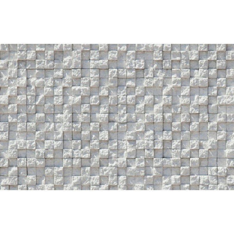 Piedras decorativas de pared GS-DELOS, color blanco