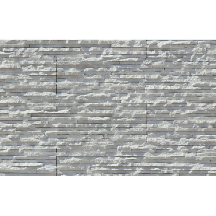 Piedras decorativas de pared GS-DUNE, color blanco