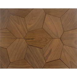 Panel decorativo de madera HEXACON, Thermo ash 