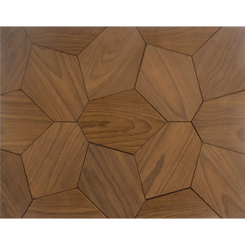 Panel decorativo de madera HEXACON, Thermo ash