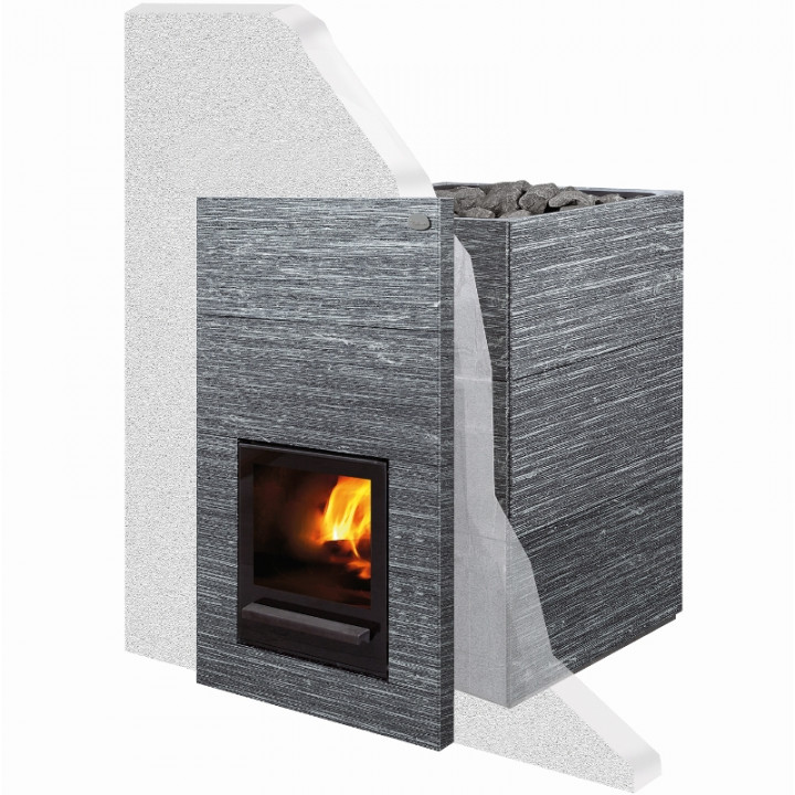 Estufa de leña para sauna - TULIKIVI KINOS 20 GRAFIA