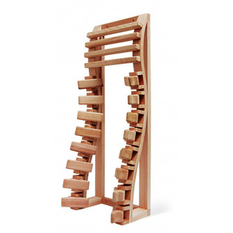 Respaldo de madera Harvia Prestige para radiador infrarrojo, 350 o 500 W.