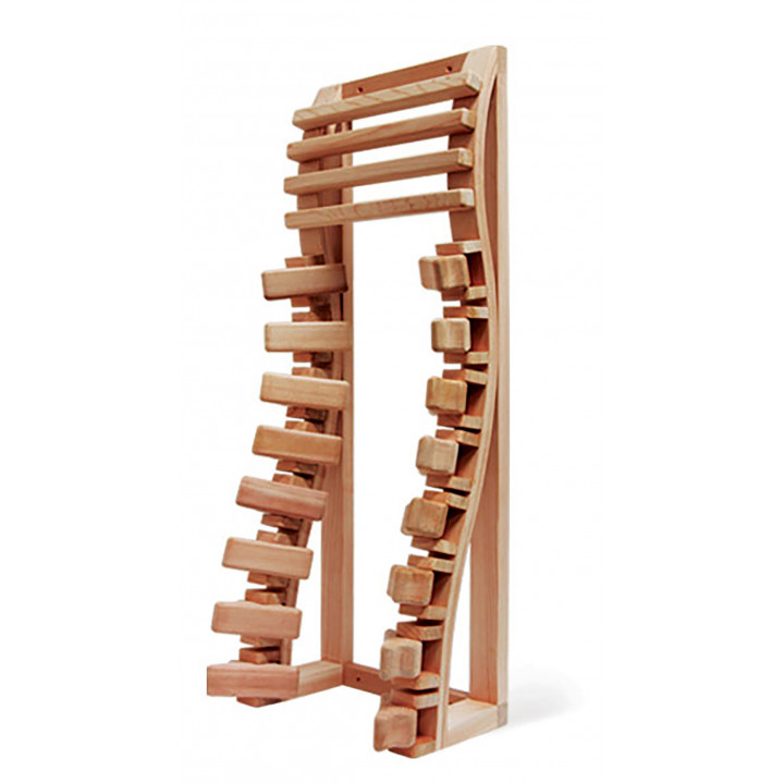 Respaldo de madera Harvia Prestige para radiador infrarrojo, 350 o 500 W.