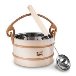Set de sauna SAWO - Más vapor, óptimo 5 l  Set de sauna SAWO - Más vapor, óptimo 5 l