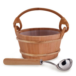 Conjunto de sauna SAWO - Más vapor, estándar, cedro 4 l  Conjunto de sauna SAWO - Más vapor, estándar, cedro 4 l