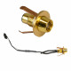 Luz LED adicional para sauna LedLite, color dorado.