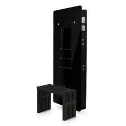 Panel infrarrojo airRed Business, negro 