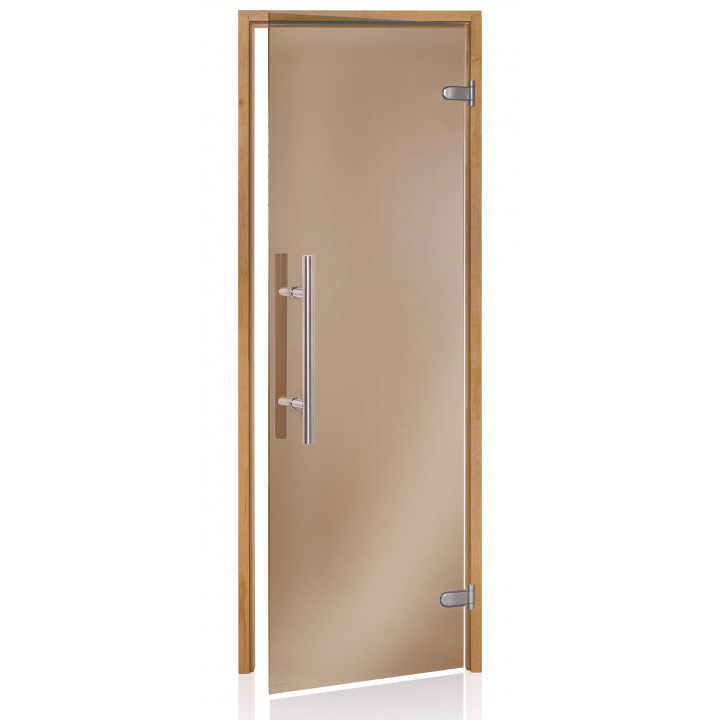 Puertas de sauna de vidrio AD PREMIUM LIGHT, Thermo aspen, 70 x 190
