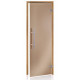 Puertas de sauna de vidrio AD PREMIUM LIGHT, Thermo aspen, 70 x 190
