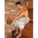 Delantal de lino para sauna - 1