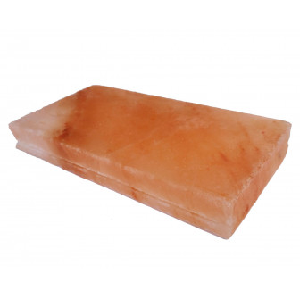 Ladrillos de sal del Himalaya pulidos con muesca de 200x100x25 mm