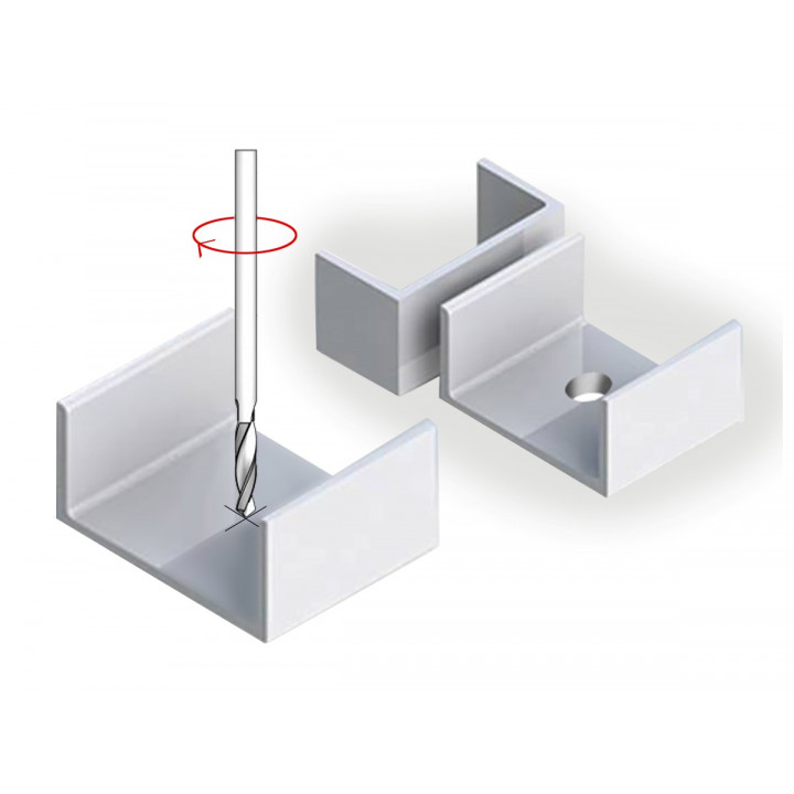 Adaptador de soporte de fijación para ladrillos de sal del Himalaya